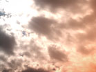 Orange Cloud Light Rays