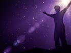 Particle Glow Worship Purple