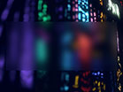 Stained Glass Colorful Lines Blur