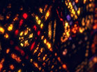 Stained Glass Warm Cross