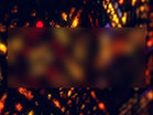 Stained Glass Warm Cross Blur