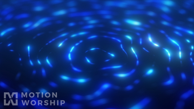 Concentric Blue Ripple