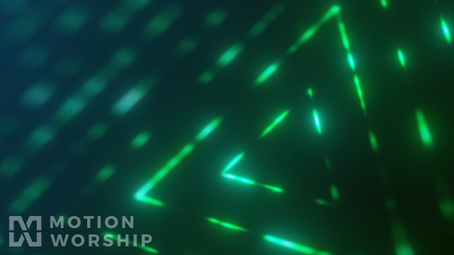 Concentric Green Triangle