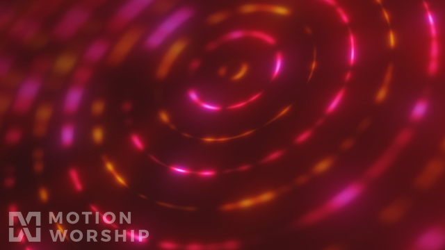 Concentric Pink Orange Slow