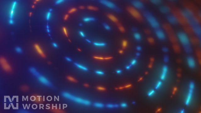 Concentric Teal Orange