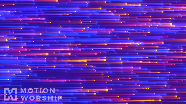 Pixel Storm Blue Orange