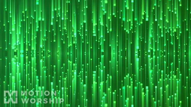 Pixel Storm Green