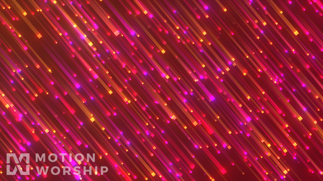 Pixel Storm Magenta Pink Red
