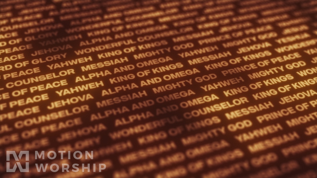 Words Names Of God