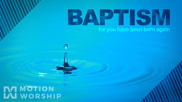 Baptism Droplet