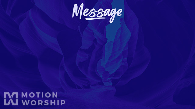 Canyon Message