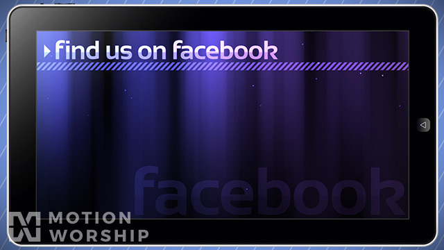 Facebook Tablet Promo
