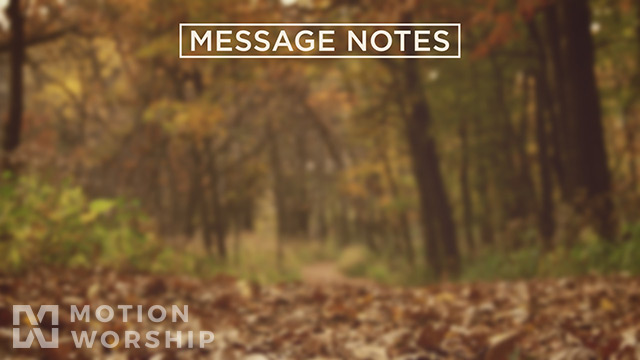 Fall Colors Message Notes