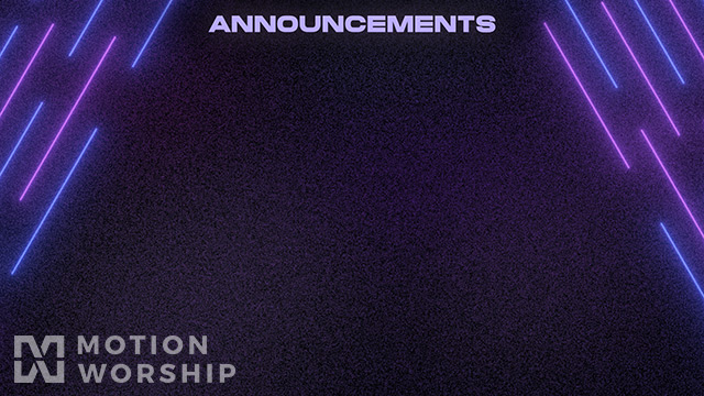 Laser Announcements