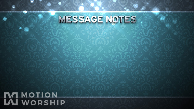 Particle Pattern Message Notes