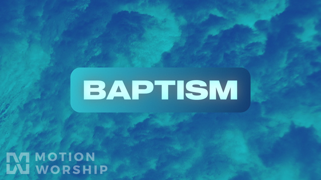 Submerge Baptism