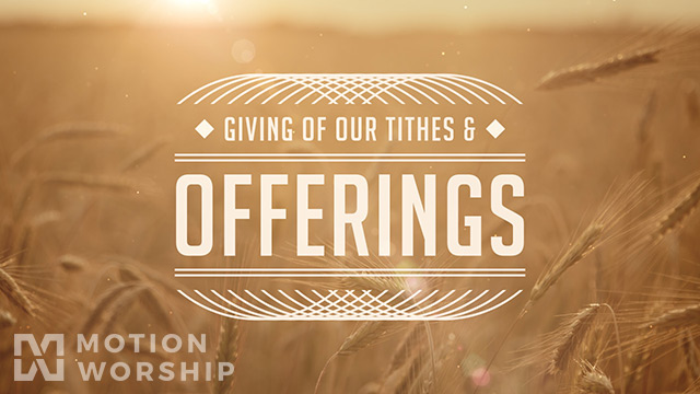 Summer Wheat Tithes Offerings
