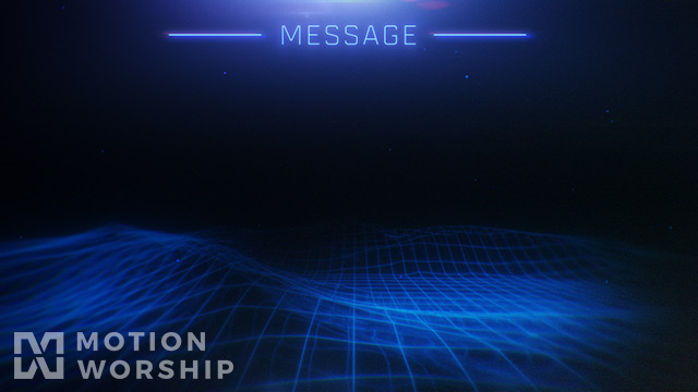 Synthwave Message