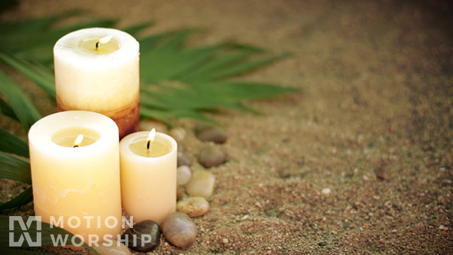 Palm Sand Candles