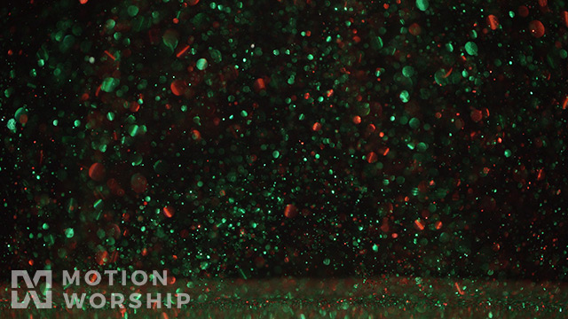 Christmas Glitter Landscape