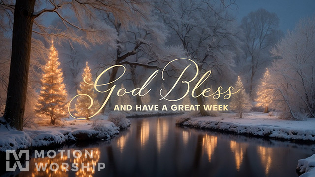 Christmas Glow God Bless