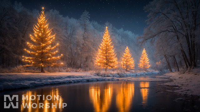 Christmas Glow Pond