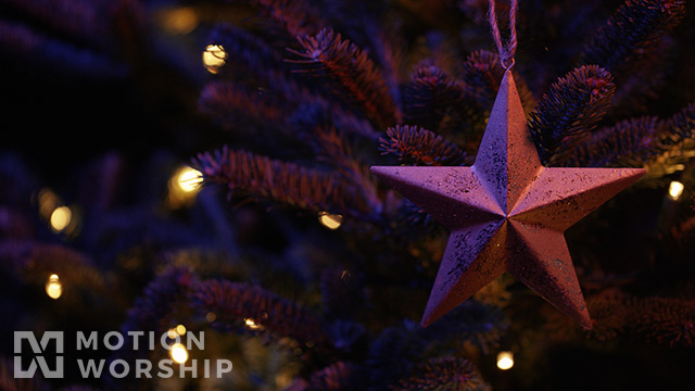 Christmas Pines Star Ornament