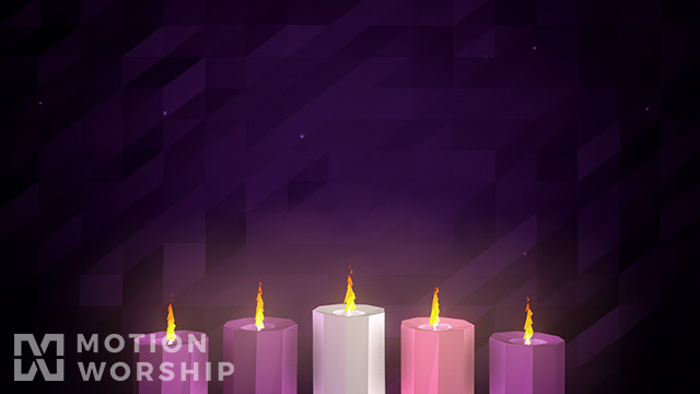 Digital Advent Candles Week 5