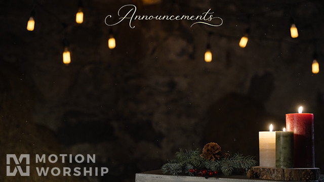 Rustic Christmas Announcements