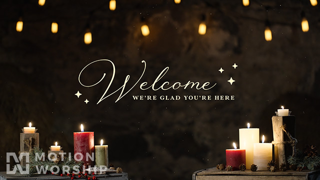 Rustic Christmas Welcome