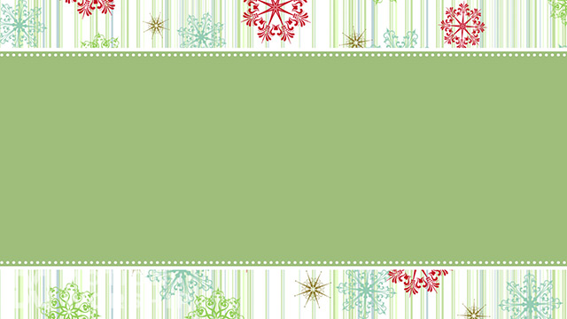 Vintage Holiday Fancy Green