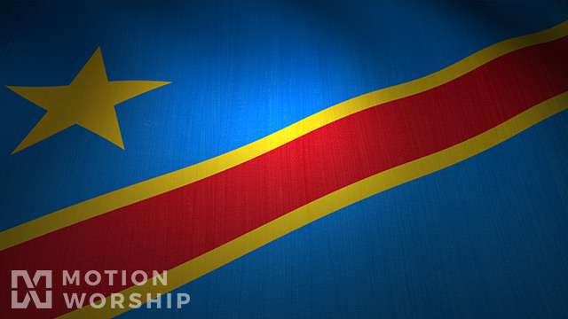 Democratic Republic of the Congo Flag Waving