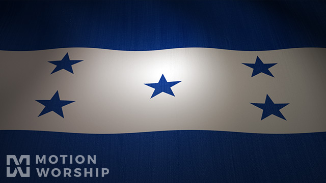 Honduras Flag Waving