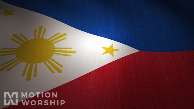 Philippines Flag Waving