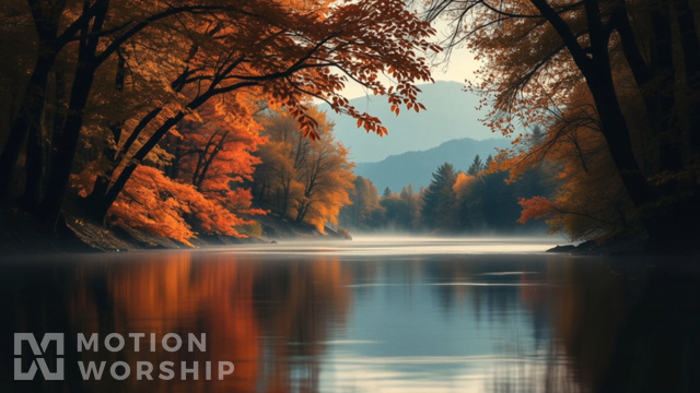 Autumnal Vibrant River