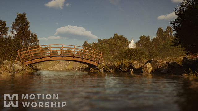 Countryside River Bridge