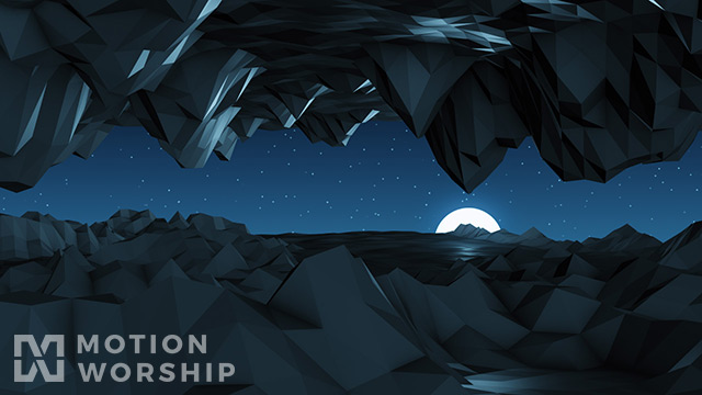 Digital Mountains Night Cave