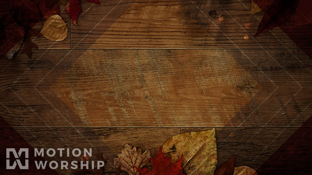 Rustic Wood Autumn Leaves Dark