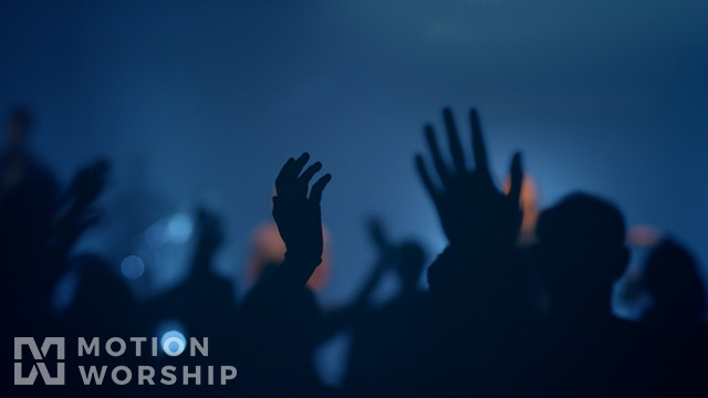Worship Group Hands Blue