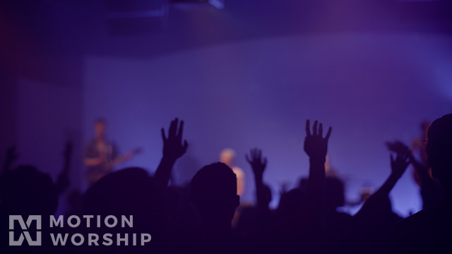 Worship Group Hands Purple