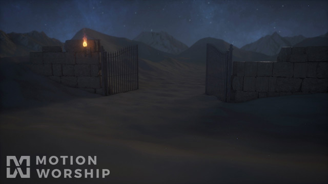 Desert Prayer Gate