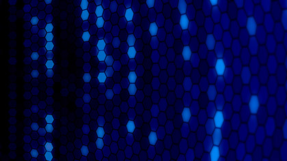 Blue Hex Grid