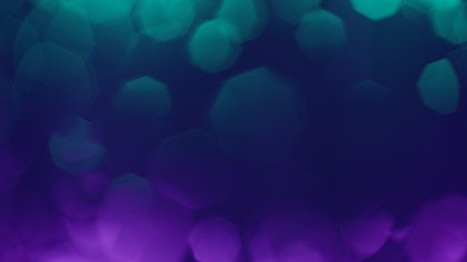 Bokeh Shapes Purple Teal Octagons