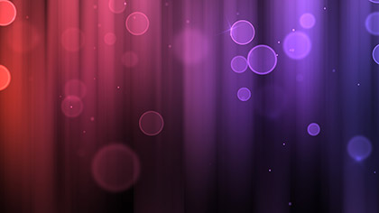 Color Bubbles Purple Red