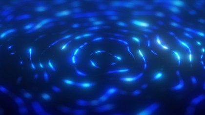 Concentric Blue Ripple