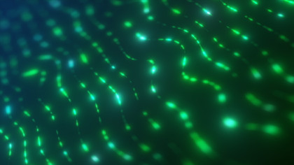 Concentric Green Lines