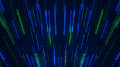 Crystalline Blue Green Chasm