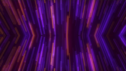 Crystalline Purple Orange Mirror