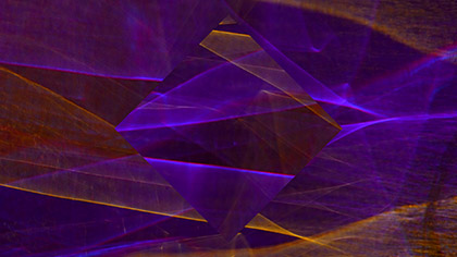 Diffraction Purple Orange Ribbons