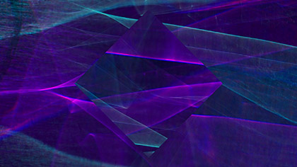 Diffraction Purple Teal Diamond